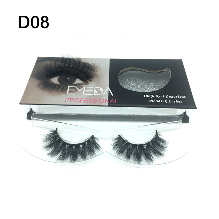 Hotsale siberian mink lashes Private label JH104